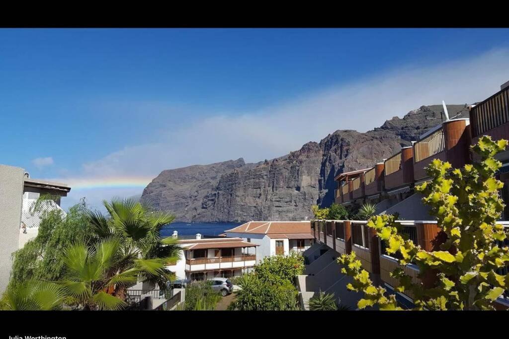 شقة Casa Amber, Los Gigantes, Simply Stunning Acantilado de los Gigantes المظهر الخارجي الصورة